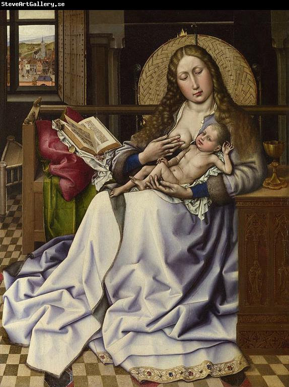 Robert Campin The Virgin and Child before a Fire-screen (nn03)